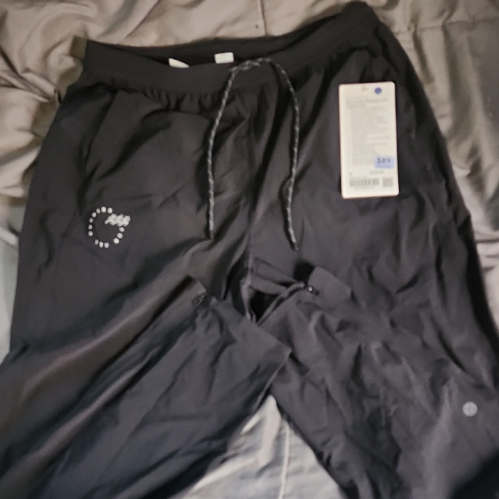 Black Lululemon Track Pants
